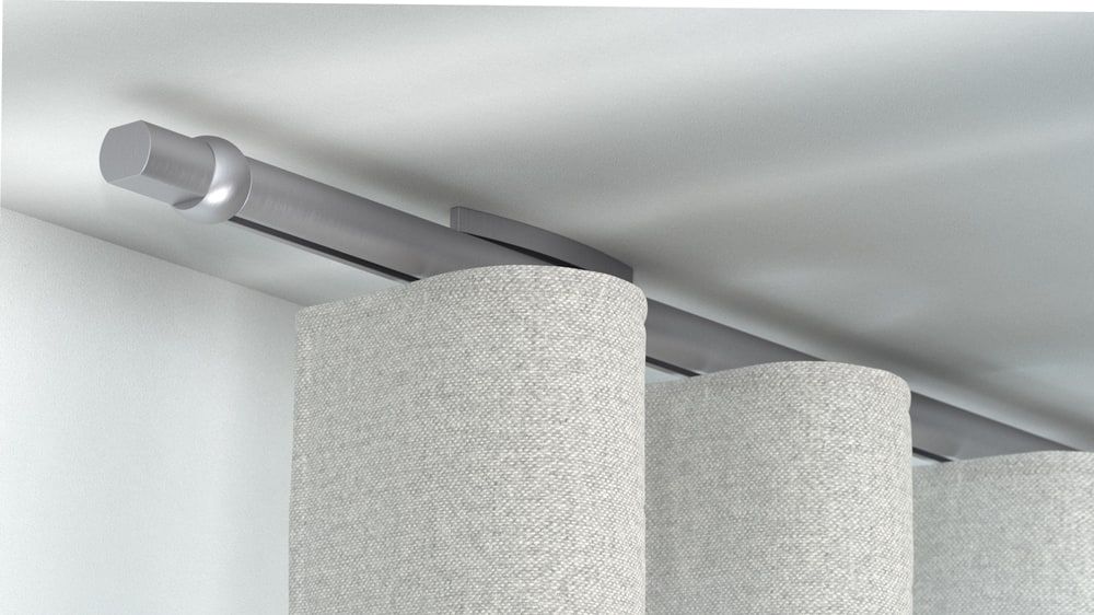 Interstil Votum 25 1-läufig mit Endstück Radius – in Edelstahl