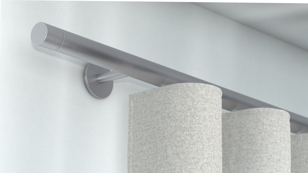 Interstil W3.2 kaufen Vorhangstange für Wellenvorhang – in Edelstahl