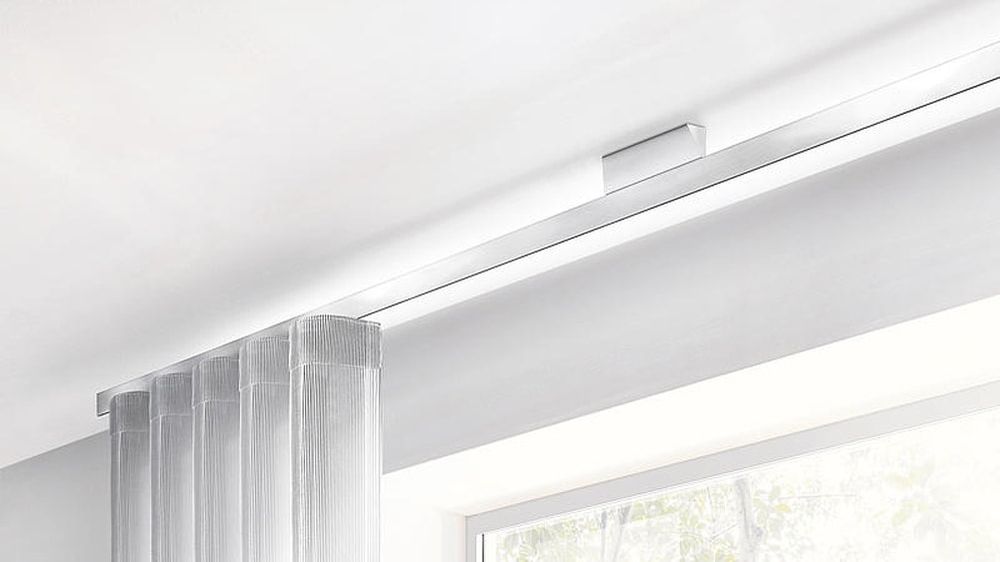 Gardinenschiene WING mit Interstil Integral