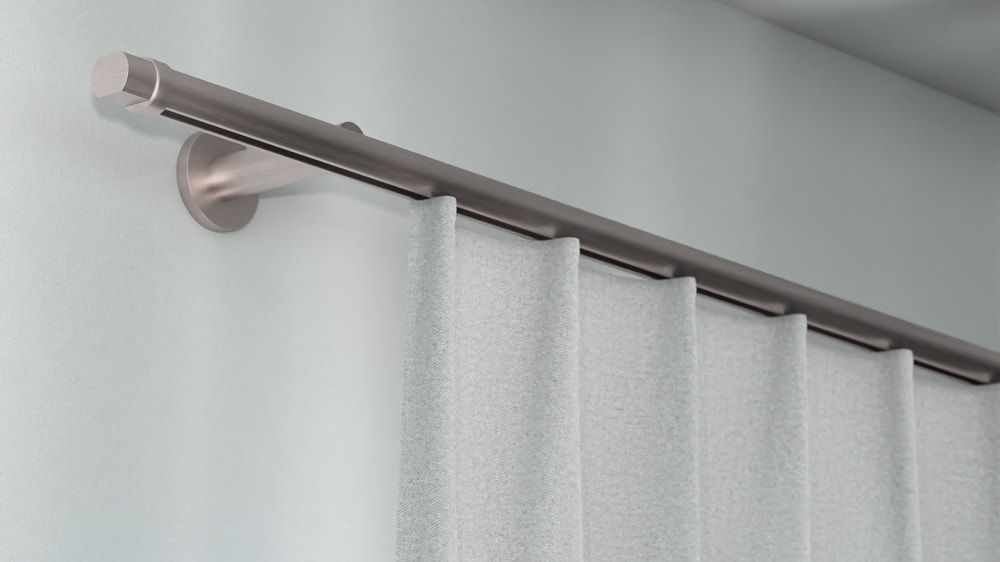 Interstil Xenon zur Wandmontage maßgenau bestellen – in Nickel matt