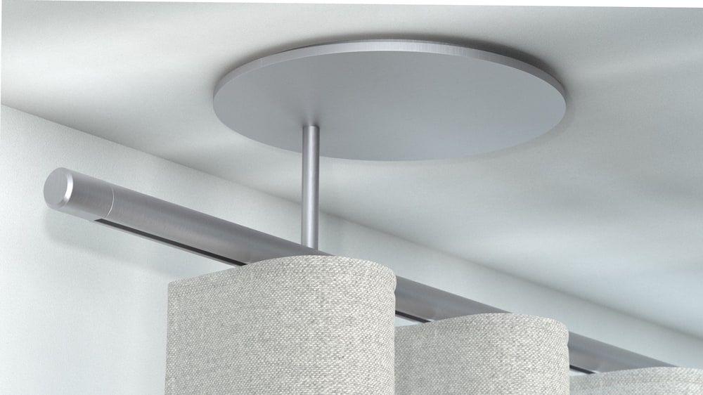 Interstil Zenit 22 1-läufig zur Deckenmontage auf Maß – in Edelstahl