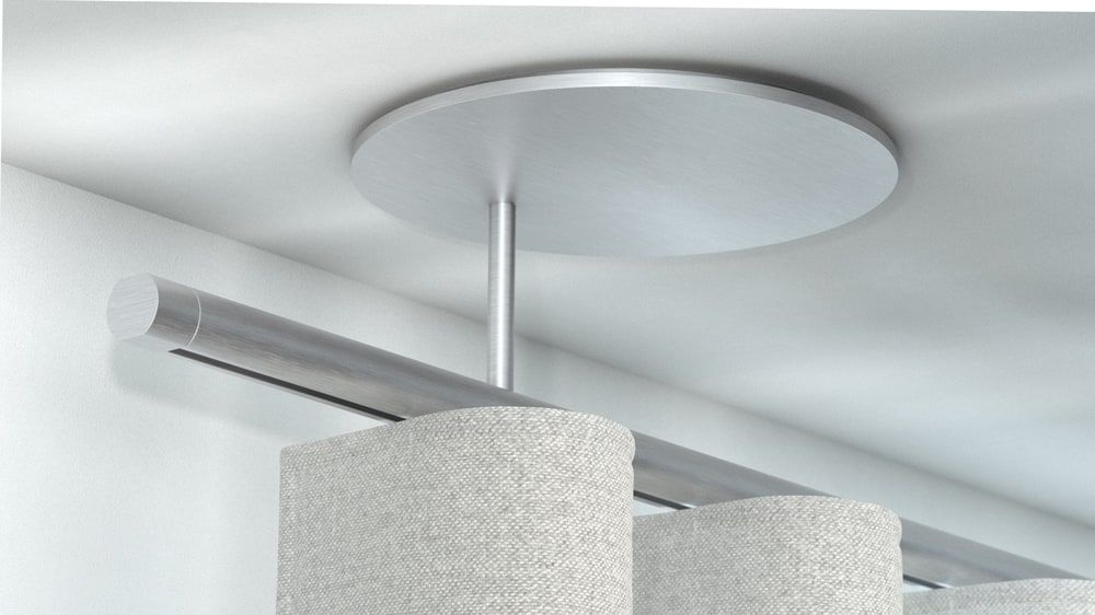 Interstil Zenit 25 1-läufig mit Endstück Sinus – in Aluminium