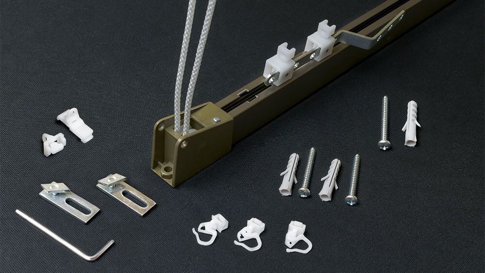 Seilzug Schiene zur Deckenmontage 1-läufig – Zubehör