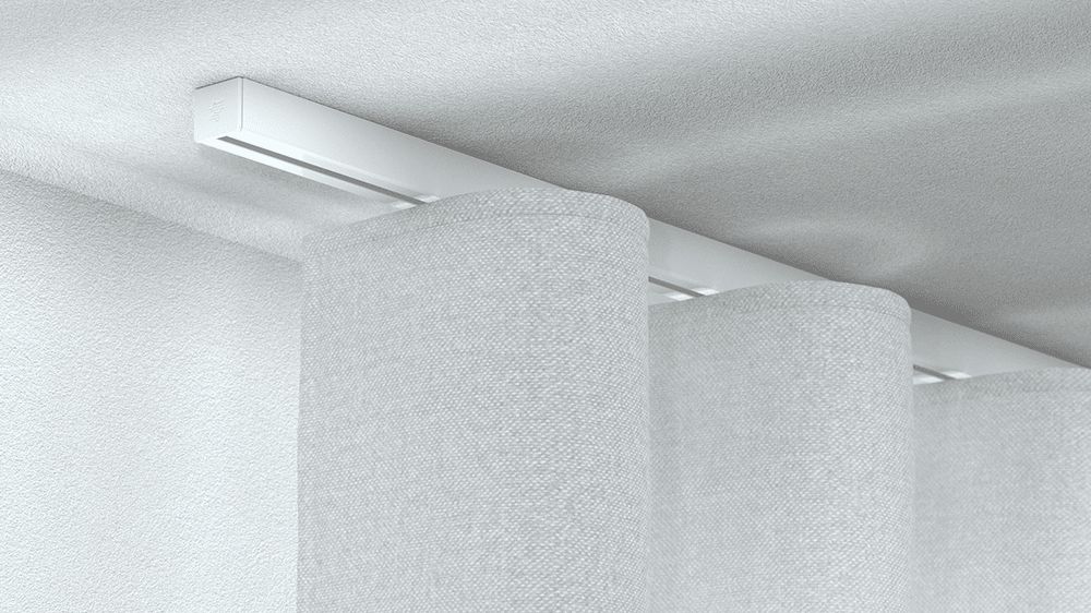 Silent Gliss SG6870 Wave zur Montage an der Decke – in Weiß