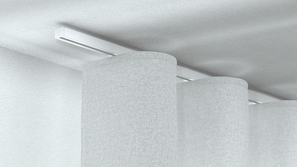 Silent Gliss SG6465 zur Deckenmontage maßgenau bestellen – in Weiß