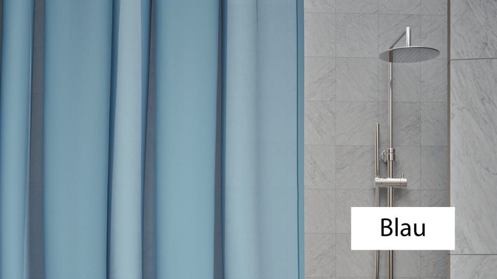 Duschvorhang auf Maß: Duschvorhang Textil online kaufen – mit Vorhang