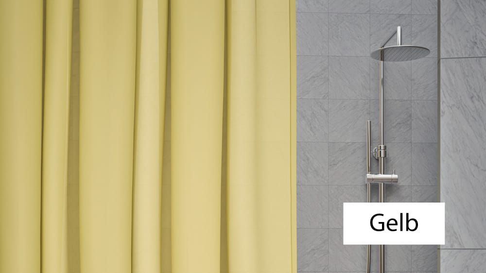 Duschvorhang auf Maß: Duschvorhang Textil online kaufen – mit Vorhang