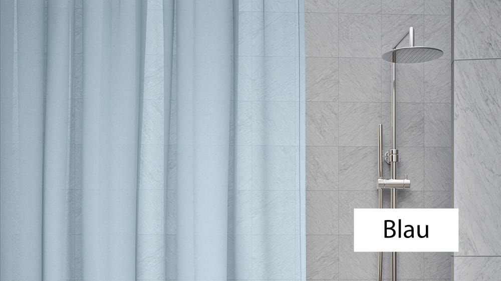 Duschvorhang nach Maß - Duschvorhang Maßanfertigung – mit Vorhang