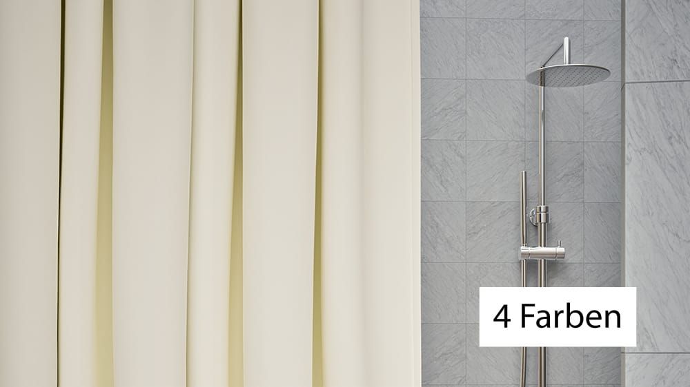 Duschvorhang nach Maß - Duschvorhang Maßanfertigung – mit Vorhang