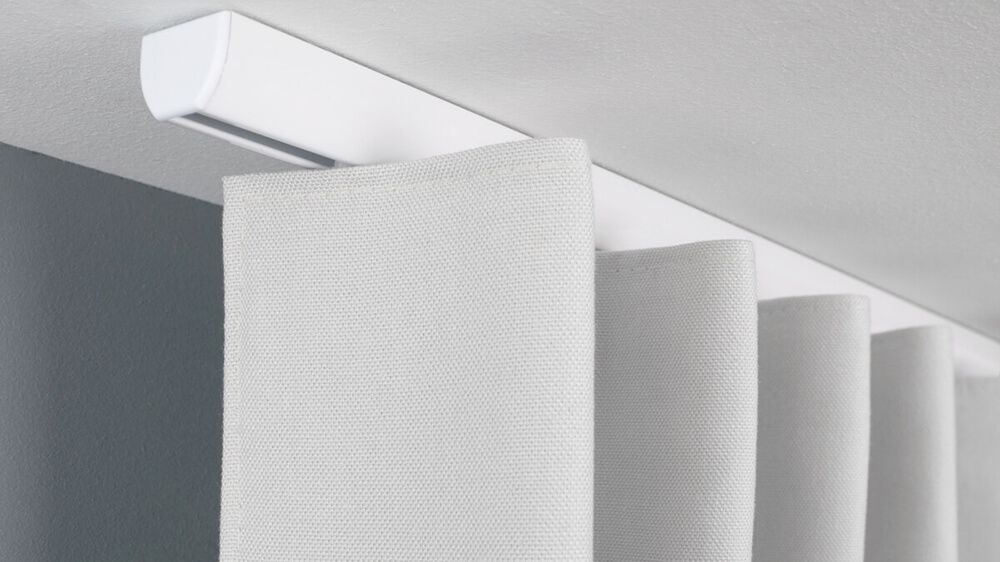 Schleuderschiene für Schnellmontage Modell 410 – mit Vorhang