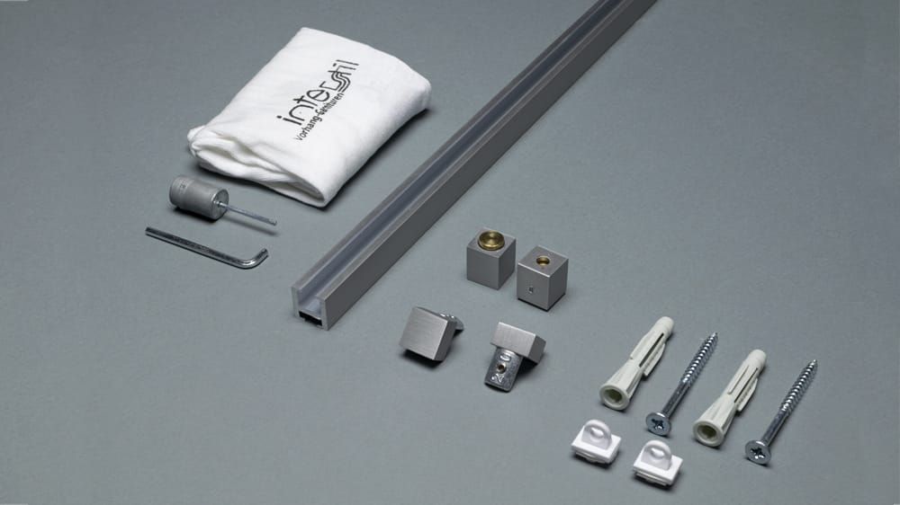 Interstil Cubus 1 mit Endkappe Phantom 1 preiswert kaufen – Zubehör in Aluminium