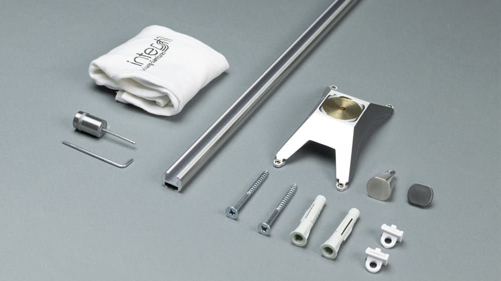 Interstil Quantum 16 2-läufig mit Endstück Diplom – Zubehör in Edelstahl