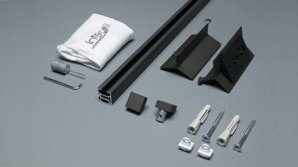 Interstil Novum 2 preiswert kaufen 1 läufige Vorhangstange – Zubehör