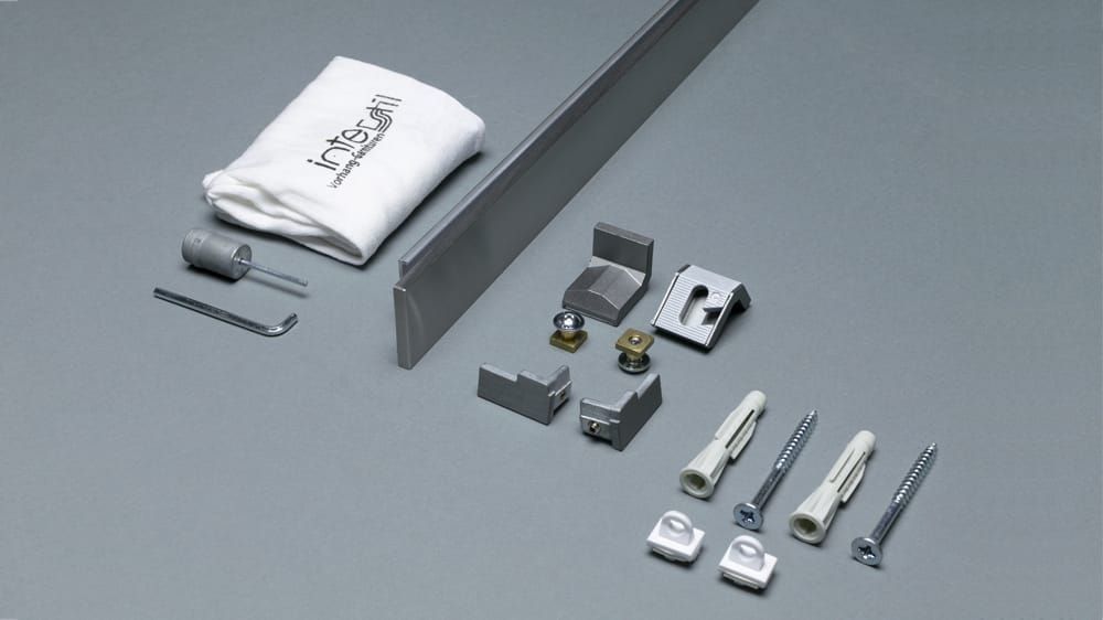 Interstil Sphäre W kaufen Vorhangstange für Wellenvorhang – Zubehör in Edelstahl