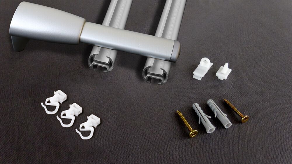 Runde Schleuderschiene Modell 440 mit doppeltem Lauf – Zubehör