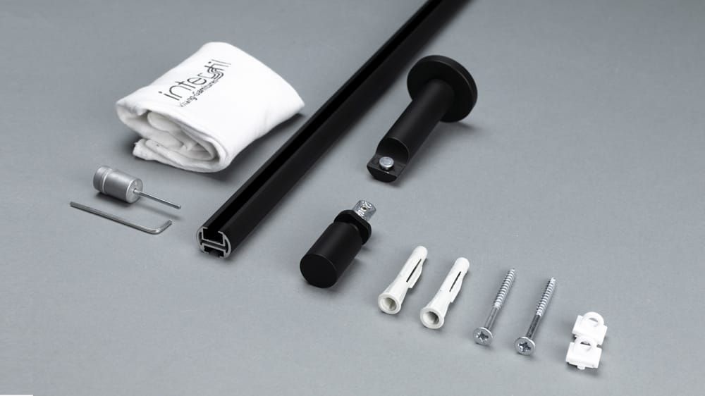 Interstil Retro zur Wandmontage passendgenau bestellen – Zubehör in Schwarz