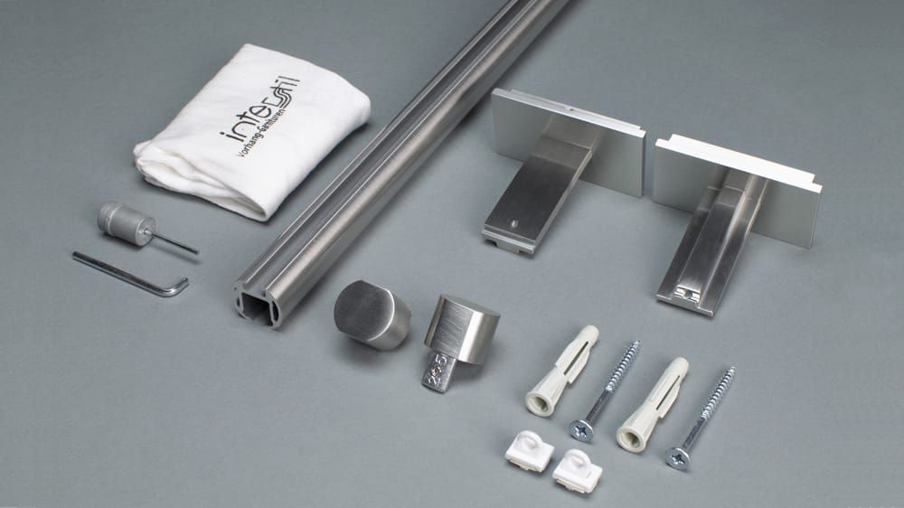 Interstil Sinus.1W kaufen Vorhangstange für Wellenvorhang – Zubehör in Edelstahl