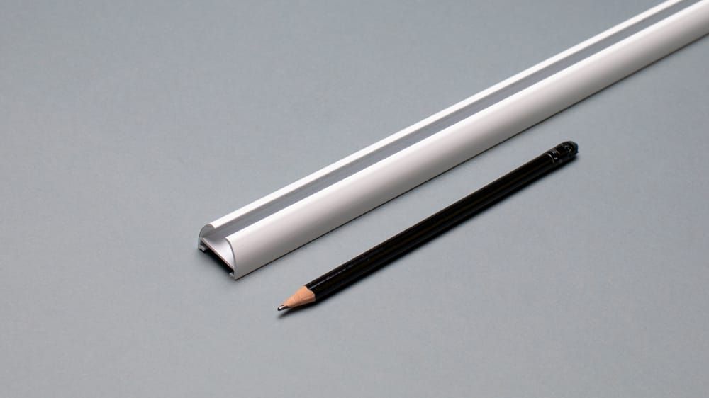 Schleuderschiene für Schnellmontage Modell 410 – mit Vorhang