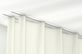 2-läufige Gardinenschiene abgehängte Decke zum Einnuten – in Weiß
