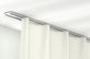 Flachschleuderschiene für Verdunkelungsvorhänge Modell 877 – in Aluminium