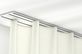 Flachschiene Decke für Gardinen zum Aufschrauben Modell 878 – in Aluminium