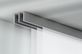Interstil F1 Flächenvorhangschiene Deckenmontage 3-läufig – in Aluminium