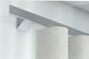 Interstil Index 2: Flache Vorhangstange nach Maß – in Aluminium
