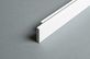 Interstil - Innenlaufprofil flach 28 mm – in Weiß