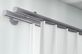 Interstil Modus 2-läufig - Doppelte Vorhangstange  – in Edelstahl