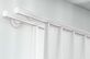 Interstil Modus 2-läufig - Doppelte Vorhangstange  – in Weiß