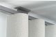 Interstil Novum 2 - Vorhangstange zur Deckenmontage preiswert – in Edelstahl