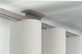Interstil Novum 2 - Vorhangstange zur Deckenmontage preiswert – in Nickel matt