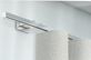 Interstil Phantom 1 - eckige Gardinenschiene zur Wandmontage – in Chrom
