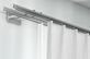Interstil Phantom 20 - runde Vorhangschiene 2-läufig – in Aluminium