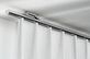 Interstil Quantum 20 1-läufig - Deckenschiene auf Maß  – in Chrom