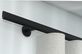 Interstil Trim.2 Vorhangschiene aus Aluminium nach Maß – in Schwarz