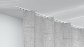 Silent Gliss SG1011 Einnutschiene für Vorhänge auf Holzuntergründen