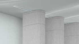 SG6250 Wave: Unterputz Vorhangschiene für Wellenvorhänge