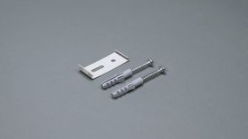 Deckenclip 2-3-4-läufig für Flächenvorhangsystem – Zubehör