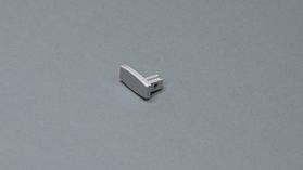 Endkappe für Abschlussprofil oder Paneelwagen Aluminium eloxiert – Zubehör in Aluminium