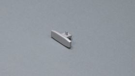 Endkappe Mittelprofil Aluminium eloxiert – Zubehör in Aluminium