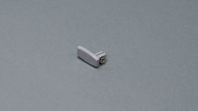 Kunststoffendkappe für Abschlussprofil oder Paneelwagen – Zubehör