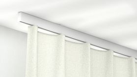 Modell 840 Hochschleuderschiene für Deckenmontage – in Weiß