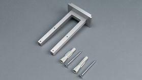 Interstil - Doppelträger Phantom 8 cm – in Aluminium