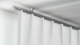 Interstil Corpus 16 Runde Vorhangstange mit Innenlauf – in Aluminium