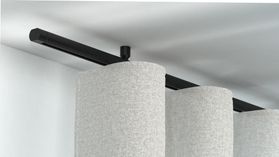 Interstil Corpus 20 einläufig mit Endstück Metro inklusive Zubehör – in Schwarz