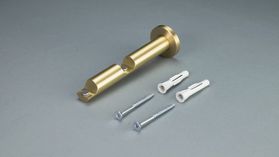 Interstil - Doppelträger ø 20 mm rund – Zubehör in Messing