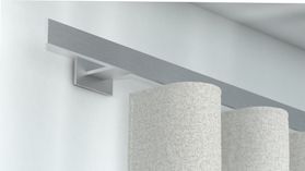 Interstil Index 1 1-läufig mit passenden Trägern und Gleitern – in Aluminium