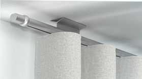 Interstil Novum 25 1-läufig mit Endstück Radius – in Aluminium