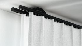 Interstil Quantum 20 2-läufig mit Endstück Metro – in Schwarz